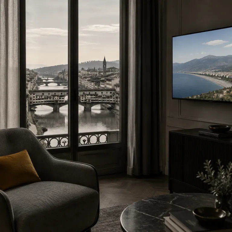 How webcam views from Massa enrich riverfront hotel stays in Florence